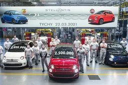 Fiat 500: a Tychy si festeggia il traguardo dei 2,5 milioni di auto prodotte