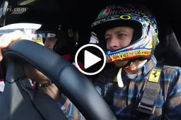 Quando Valentino Rossi provò la Ferrari 488 Pista a Fiorano [VIDEO]