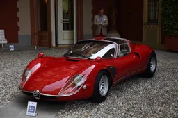 L' Alfa Romeo 33/2 Stradale la più bella al Concorso d'Eleganza di Villa d'Este
