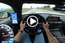 Velocità massima AMG GT R PRO: avrà superato i 300 km/h in Autobahn? [VIDEO]