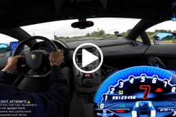 Velocità massima Lamborghini Aventador S: superati i 330 km/h [VIDEO]