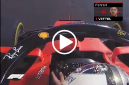 Vettel intona "Azzurro" di Celentano e saluta così la Ferrari e i suoi uomini [VIDEO]