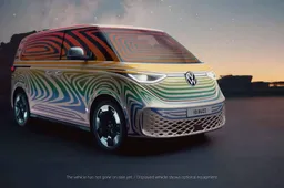 Volkswagen ID.Buzz: prime foto psichedeliche del Bully elettrico