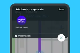 Waze Audio Player: nasce l’integrazione tra Waze e Amazon Music