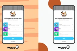 Waze introduce nuove funzioni per gli amanti degli animali domestici