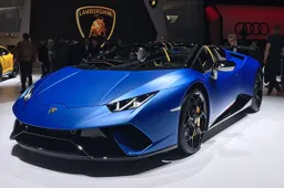 Lamborghini Huracan Performante Spyder al Salone di Ginevra 2018 [LIVE]