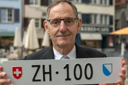 In Svizzera va all’asta una targa molto rara: la "ZH 100"