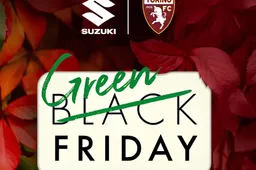 Altro che Black Friday: Suzuki "colora" di verde Torino e regala un nuovo bosco allo Stadio