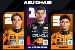 Top e Flop F1 GP di Abu Dhabi: “Norris Campione, Ferrari delusione”