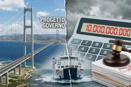 Ponte sullo Stretto, il grande azzardo di Salvini: tira dritto sui 10 miliardi senza nuova gara. Ma la Corte dei Conti vede rosso