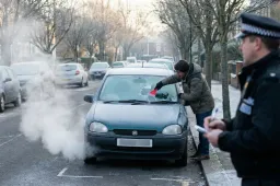 Accendere l'auto per riscaldarla? Non farlo mai più: scatta la multa da oltre 400 euro (e rovini anche il motore)