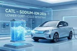 Svolta auto elettriche: arrivano le batterie "al sale" di CATL. Prezzi giù del 40% e addio problemi con il gelo