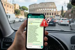 "Nuovi Autovelox attivi a Roma": il messaggio WhatsApp che fa tremare mezza città. Ecco la verità
