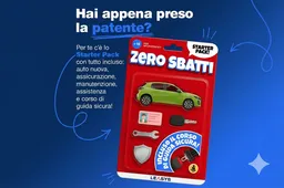 Leasys lancia "Zero Sbatti": lo Starter Pack del noleggio a lungo termine dedicato ai neopatentati (e ai genitori)