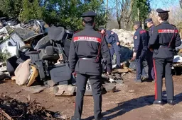 Palestrina: scoperto maxi-deposito di auto rubate pronte per il mercato nero