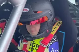 Il figlio di Raikkonen guida un'auto da rally (ha 11 anni): il video