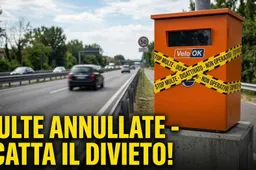 Multe annullate e autovelox spenti: scatta la rivoluzione sulle strade. Ecco dove non potranno più sanzionare