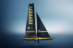 Ferrari Hypersail: Il cavallino rampante svela la livrea del monoscafo volante