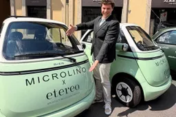 Ho provato la Microlino alla Design Week di Milano, la microcar torinese che fa girare le teste