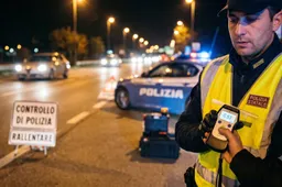 Posto di blocco ed etilometro: la guida su come affrontare l'alcoltest in Italia