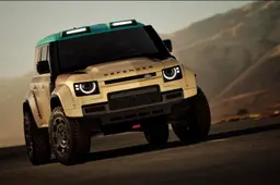 Sospensioni da gara, V8 da 635 CV e 'Flight Mode': Land Rover esagera con la nuova Defender Dakar