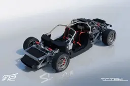 Totem Automobili, basta restomod: ecco la piattaforma Tiziano, in carbonio e con motore V12