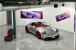 Dalla tela alla lamiera: la Eterea 911 Iperleggera protagonista alla mostra 300km/h a Torino