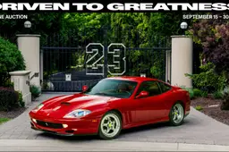 Dispersa per vent'anni, ritrovata dopo dieci di ricerche: la Ferrari 550 Maranello di Michael Jordan vola a 2,7 milioni