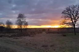 ondergaande zon - nc de ginkel