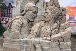 Zand sculptuur