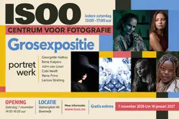 ISOO-fototentoonstelling in kleurrijk raster