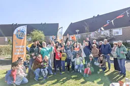 open foto Lief en Leedstraat Gravin Margarethahof, groepsfoto