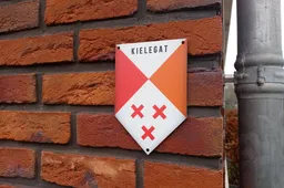 kielegat muurschildje 6