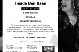 Flyer Jongerenwerk open dag 2025