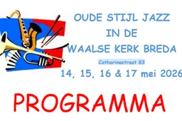 programma jazzvierdaagse waalse kerk