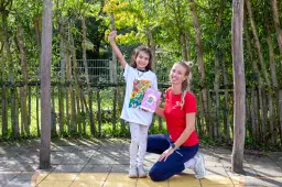 Leyla en sportcoach Niene - KBS Olympia