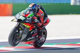 MotoGP, la tecnica: la Aprilia RS-GP 2020 nei test a Misano