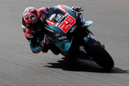 MotoGP, Silverstone: Warm Up, Fabio Quartararo in evidenza