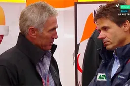 Mick Doohan e Alex Crivillé alla presentazione del 'Dream Team' Honda
