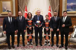 Can e Deniz Öncü ricevuti dal presidente turco Erdoğan
