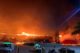 Maxi-incendio a Termas de Rio Hondo: distrutti box, area vip e sala stampa
