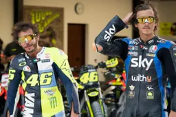 MotoGP, Luca Marini: "Valentino Rossi correrà con me..."