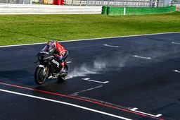 MotoGP Test Misano: pista 'bagnasciutta', nuovo prototipo Honda 2022