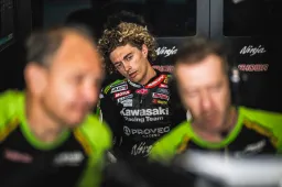 Test Superbike, Axel Bassani si gasa "Sono felice, sto arrivando"