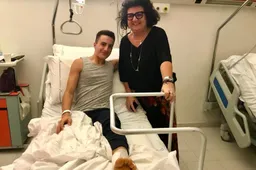 Stefano Nepa "più leggero": il pilota operato al piede sinistro