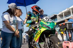 Aggredito Paolo Conte, giovane pilota del CIV Sportbike