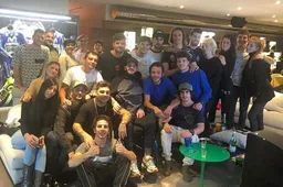 Bryan Toccaceli, domenica speciale a casa di Valentino Rossi