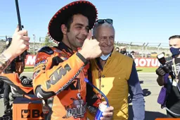 Il commosso saluto di Danilo Petrucci, 'talento normale' della MotoGP