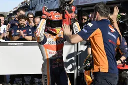 MotoGP Valencia Marc Marquez "La posizione di partenza è importante su questa pista"