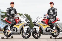 Moto3: Honda Team Asia in pista con una livrea celebrativa